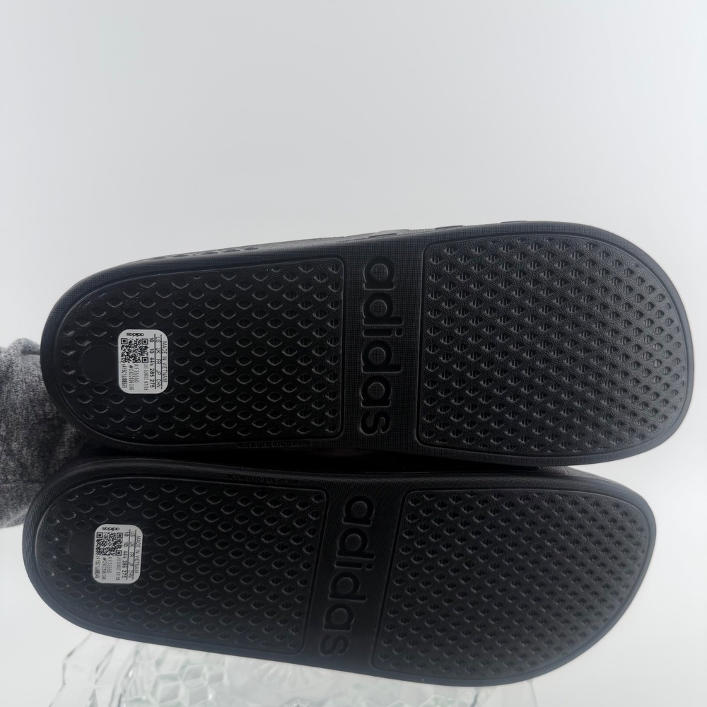 Adidas Adilette Aqua Slides Core Black Men 10 Women 11 F35550 New In Box - Picture 9 of 10